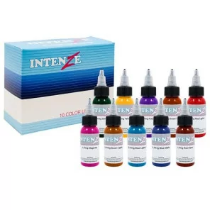 Intenze Ink Color Lining Series Collection 30 ml. 10 vnt