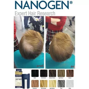 Nanogen волос утолщение Волокна 15 гр. / 30 гр.