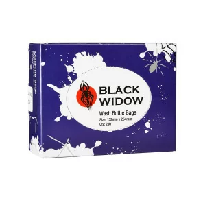 Black Widow Vienkartiniai maišeliai buteliukui 250 vnt