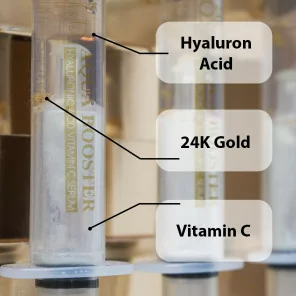 24k Aqua Booster hialurono rūgšties vitamino C serumas