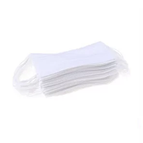 In Stock Disposable Face Masks - 3 layers (20pcs.) white