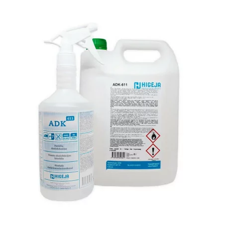 Paviršių ir įrankių dezinfekavimo priemonė ADK-611