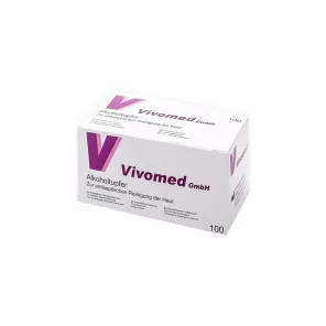 Dezinfekcinės servetėlės Vivomed GmbH 100 vnt.
