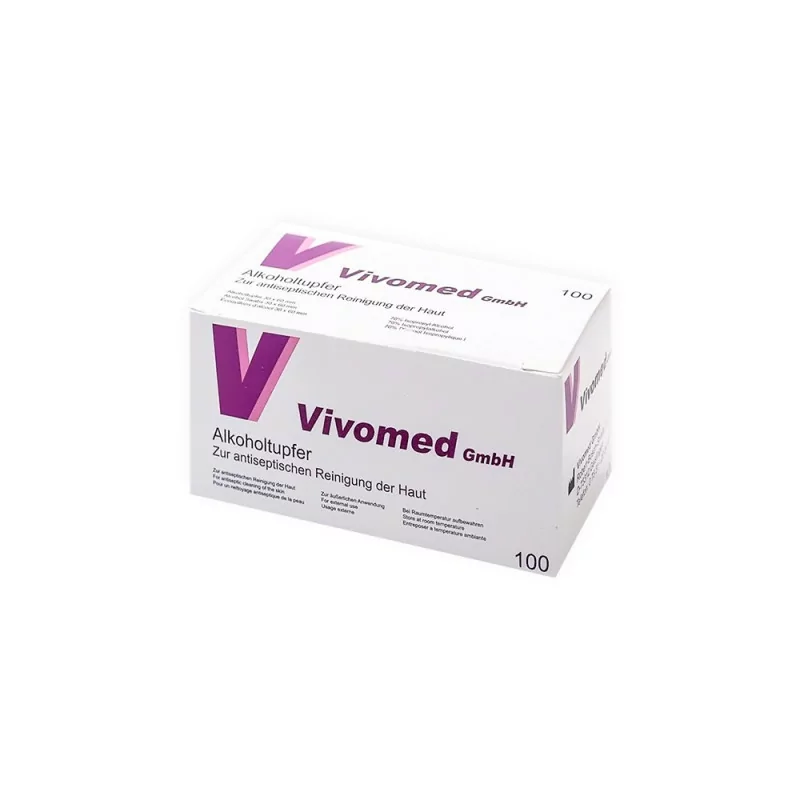 Dezinfekcinės servetėlės Vivomed GmbH 100 vnt.