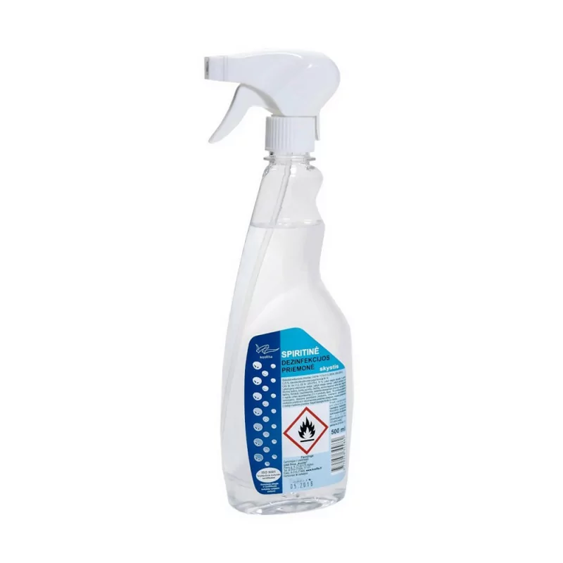Spirit disinfectant for surfaces 500ml.