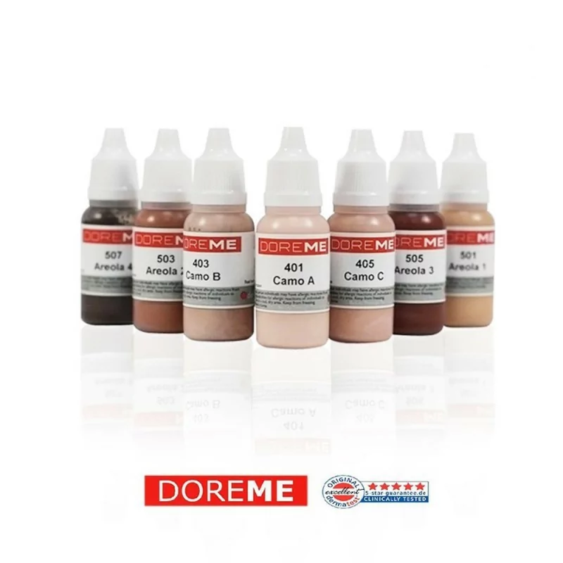 DOREME Camouflage and Areola Pigments (Liquid colors)