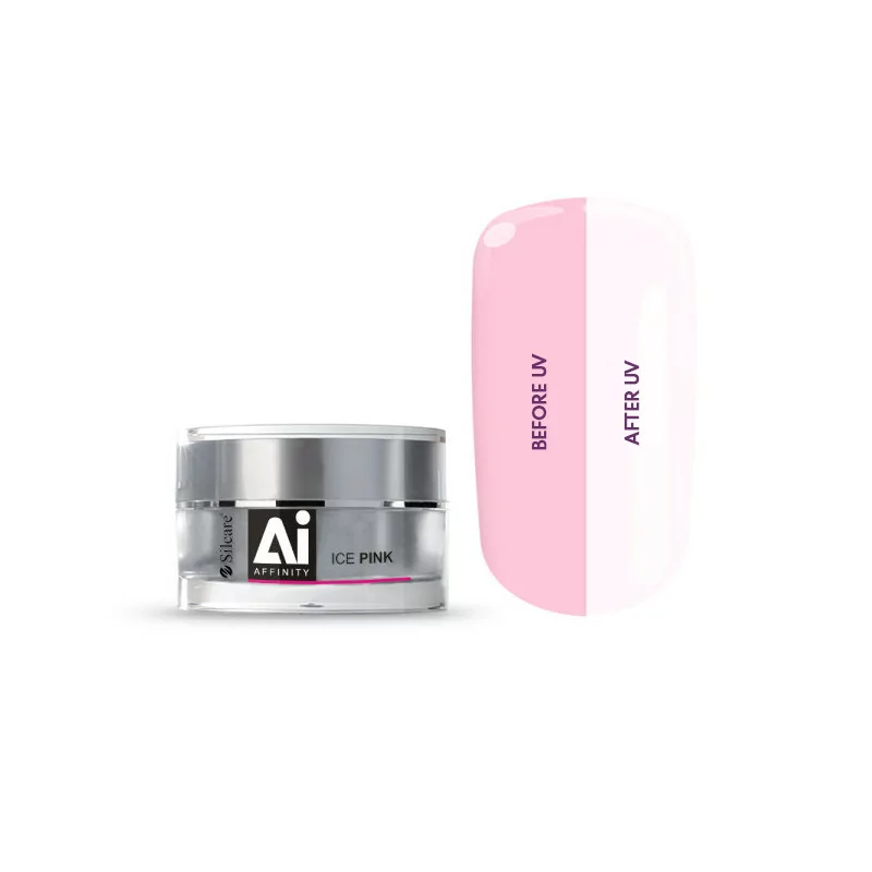 Ice Pink Gelis Nagams | Silcare Affinity UV