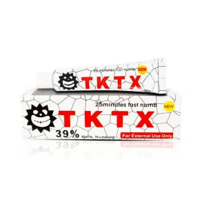TKTX WHITE 39% Tattoo Cream 10g