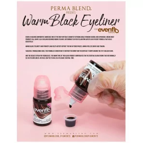 Perma Blend Evenflo Warm Black Akių Pigmentas