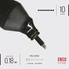 ENSO Crisp Microblades Angled Kietos Adatos 0.18mm (1vnt)
