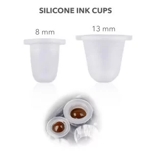 Skin Monarch Силиконовые стаканчики для чернил для тату 8мм/13мм (100шт)