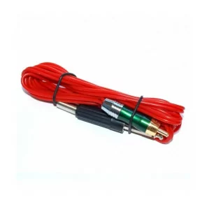 Silikona RCA kabelis Highline 2m (zils/sarkans/rozā/zaļš)