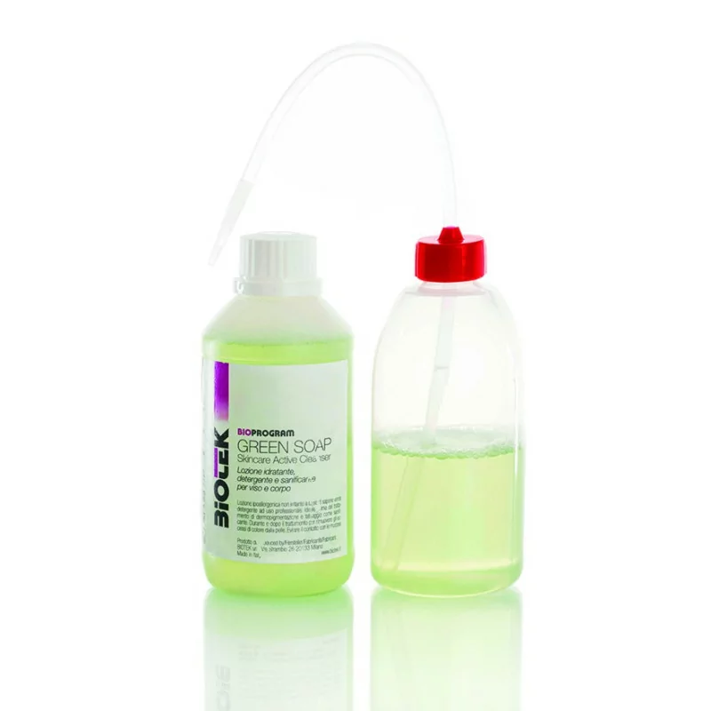 Biotek Green Soap With Dispenser (250ml)