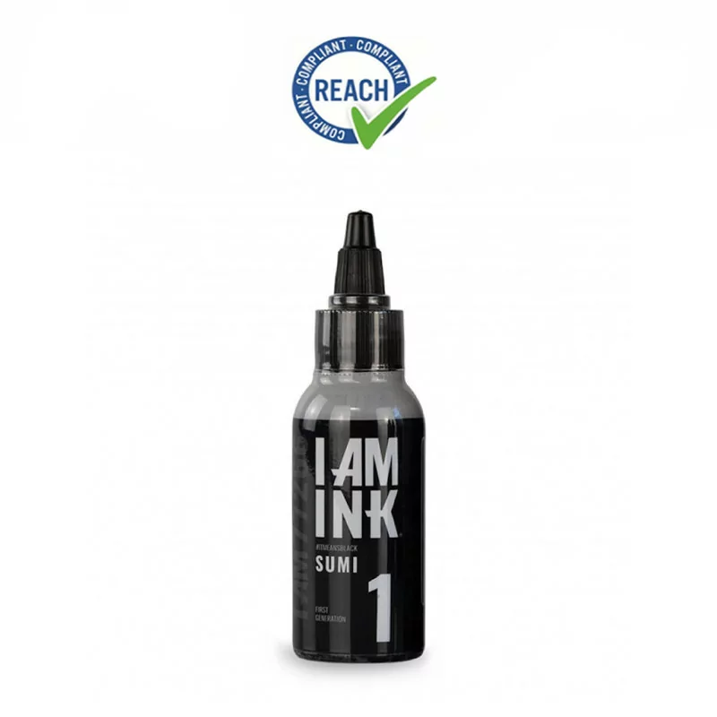 I Am Ink First Generation 1 Sumi (50ml) REACH 2022 Approved