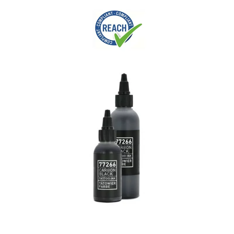 Carbon Black Tattoo Ink Filler 12 Pigment (50ml/100ml) REACH 2022 Approved