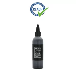 Carbon Black Tattoo Ink Liner 09 Pigment (100ml) REACH 2022 Approved