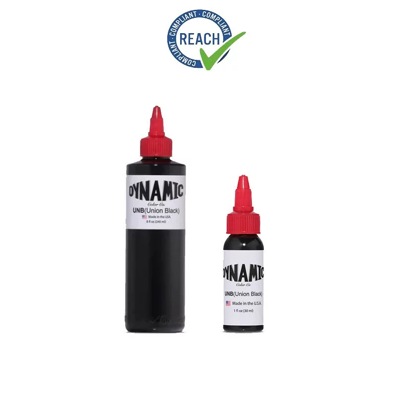 Dynamic Ink Union Black пигмент (30/240ml) REACH 2022 Approved