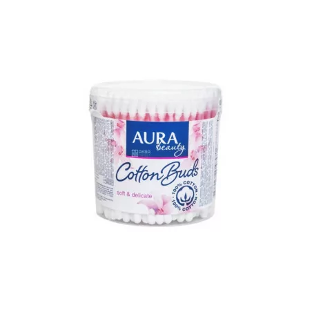 AURA Beauty Cotton Buds In Jar (100/200pcs)