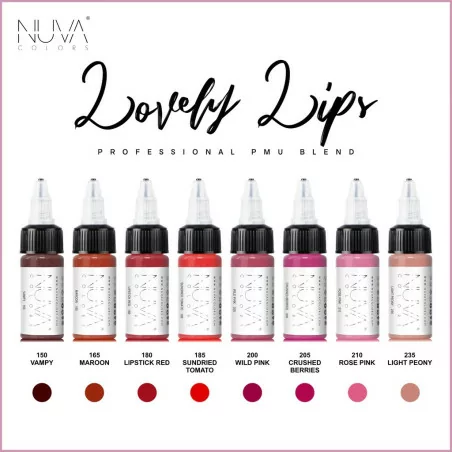 Nuva Colors Lovely Lips Rinkinys (8x15ml) Reach Approved