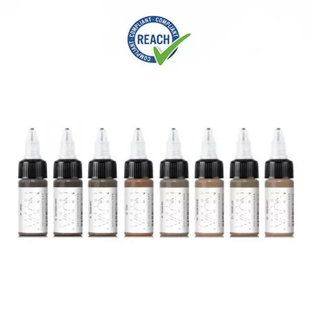 Nuva Colors Perfect Brows Rinkinys (8x15ml) Reach Approved