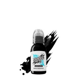 World Famous Tattoo Ink Triple Knockout Pigmentas (30/120/240ml)