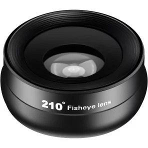 Профессиональный объектив Fisheye 210° для смартфона