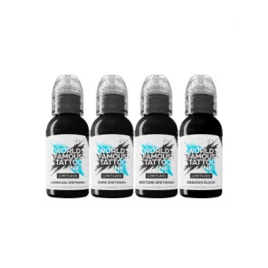 World Famous Ink Limitless Lining And Shading Set (4x30ml)